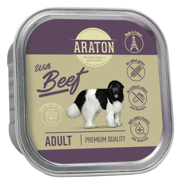 araton beef - mokra hrana za pse - govedina