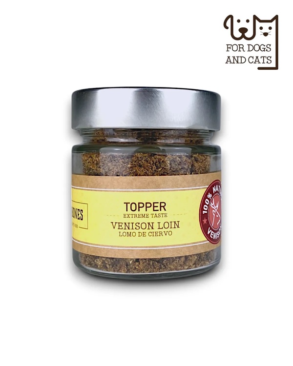 mr bones topper venison - posip za obogatitev obroka - divjacina
