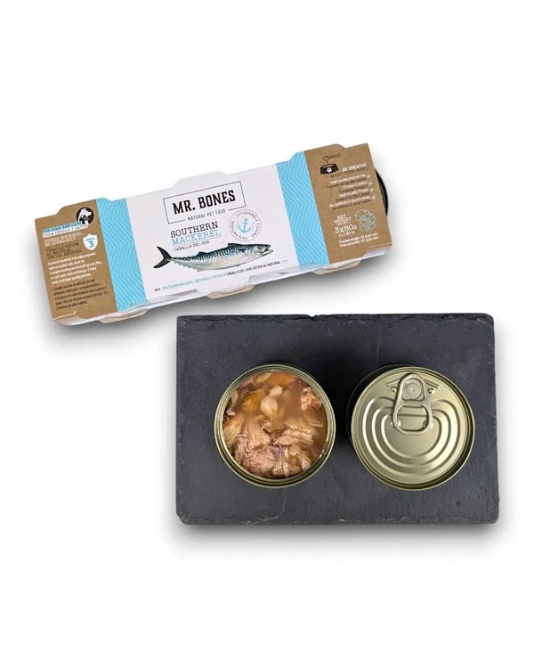 mr bones fresh topper cooked mackerel - omaka za obogatitev obroka - skusa