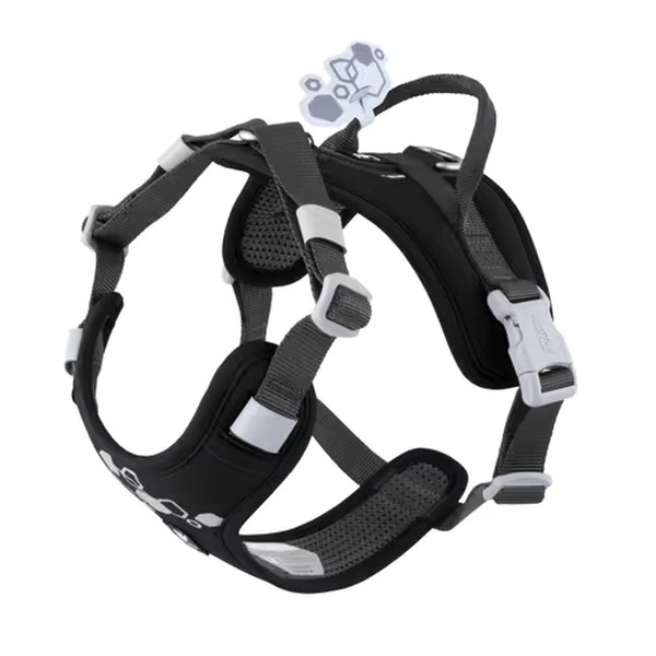 hurtta weekend warrior ii harness eco - oprsnica za psa - crna