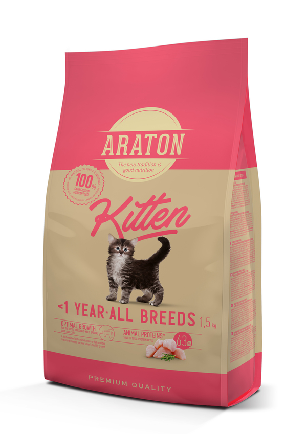 araton kitten - za macje mladice - perutnina