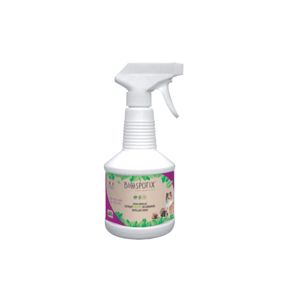 biospotix repellent for dogs - razprsilo proti bolham in klopom